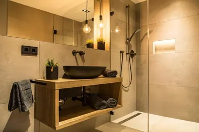Ein Badezimmer in der Unterkunft Apartment34