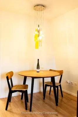 Grundriss der Unterkunft FESTWIESE - modernes Apartment nahe Neustadter Innenstadt