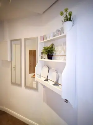 Grundriss der Unterkunft Gemütliche 1 Zimmer Ferienwohnung