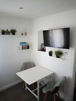 TV/Unterhaltungsangebot in der Unterkunft Gemütliche 1 Zimmer Ferienwohnung