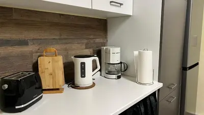 Kaffee-/Teezubehör in der Unterkunft FeWo, Monteurwohnung Pauline