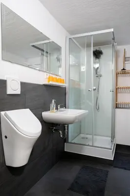 Ein Badezimmer in der Unterkunft KiRoom Willsbach 2 und 3