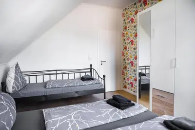 Grundriss der Unterkunft 130 m² Wohnung in Wöllstein mit 3 Schlafzimmer