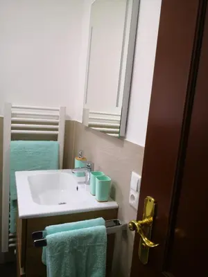 Ein Badezimmer in der Unterkunft Apartment Lieblingsort