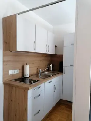 Küche/Küchenzeile in der Unterkunft Apartment Lieblingsort