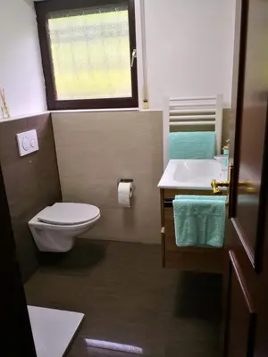 Ein Badezimmer in der Unterkunft Apartment Lieblingsort