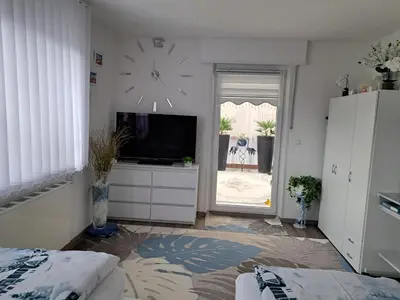 TV/Unterhaltungsangebot in der Unterkunft Ferienwohnung Galina 1