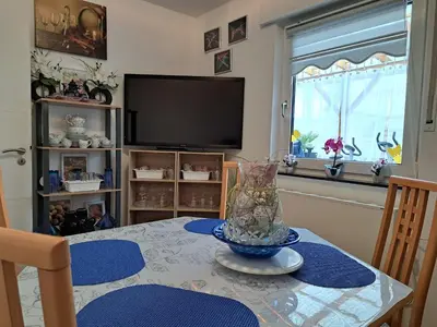 TV/Unterhaltungsangebot in der Unterkunft Ferienwohnung Galina 1