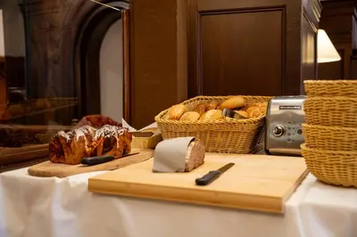 Essen im Hotel oder in der Nähe