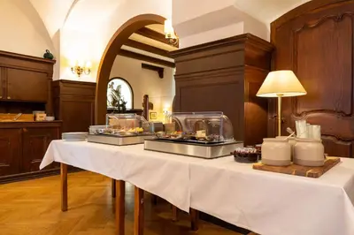 Essen im Hotel oder in der Nähe