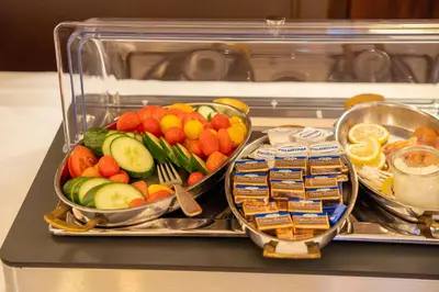 Essen im Hotel oder in der Nähe