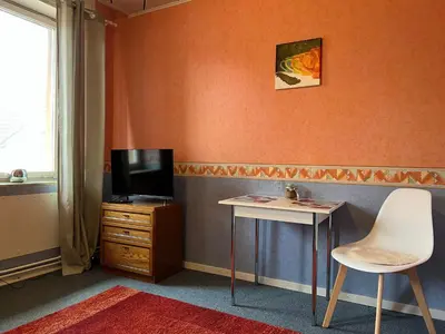TV/Unterhaltungsangebot in der Unterkunft Ferienappartements Dolgesheim 3