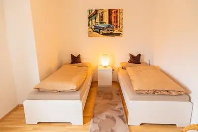 Ein Bett oder Betten in einem Zimmer der Unterkunft Casa Katharina