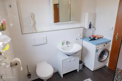 Ein Badezimmer in der Unterkunft Casa Katharina