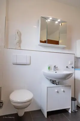 Ein Badezimmer in der Unterkunft Casa Katharina