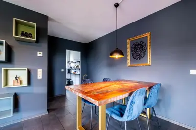 Grundriss der Unterkunft Design Studio Karlsruhe Durlach - Stylisches Apartment 70qm Altstadt