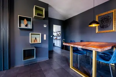 Grundriss der Unterkunft Design Studio Karlsruhe Durlach - Stylisches Apartment 70qm Altstadt
