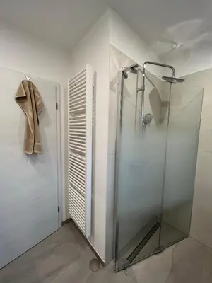 Ein Badezimmer in der Unterkunft Ferienweingut Wissing Wohnung Theo
