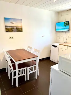 Küche/Küchenzeile in der Unterkunft Apartment Neckarsulm