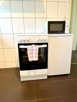 Küche/Küchenzeile in der Unterkunft Apartment Neckarsulm