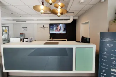 TV/Unterhaltungsangebot in der Unterkunft Candlewood Suites Heidelberg by IHG