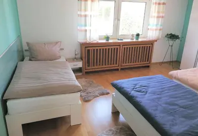 Ein Bett oder Betten in einem Zimmer der Unterkunft 3 room Apartment