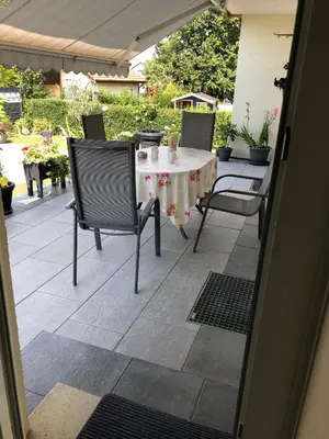 Ein Balkon oder eine Terrasse in der Unterkunft Herz der Weinberge
