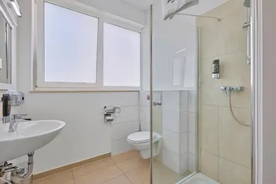 Ein Badezimmer in der Unterkunft Boardinghotel Heidelberg