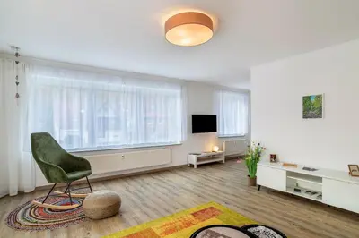 TV/Unterhaltungsangebot in der Unterkunft Ferienwohnung am Enzufer mit Balkon in Bad Wildbad im Schwarzwald