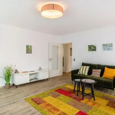 Ferienwohnung am Enzufer mit Balkon in Bad Wildbad im Schwarzwald