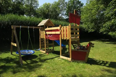 Ein Kinderspielbereich in der Unterkunft Casa Impex