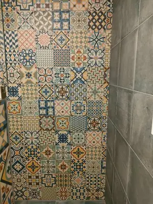 Ein Badezimmer in der Unterkunft Löwensteiner Berge
