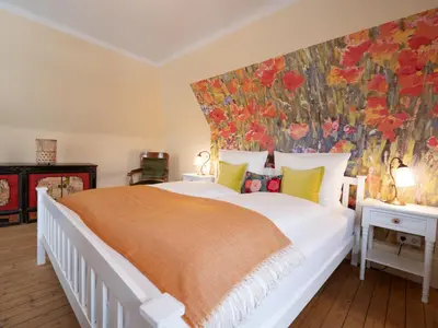 Ein Bett oder Betten in einem Zimmer der Unterkunft REFUGIUM Theresienstraße 19 - Chambre Vonnoh