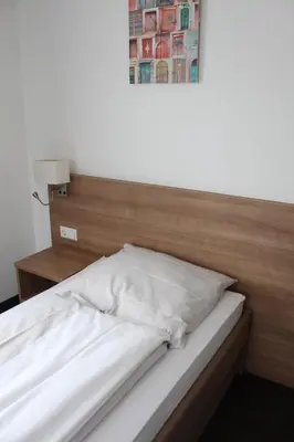 Ein Bett oder Betten in einem Zimmer der Unterkunft Pension Mavi