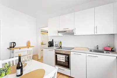 Küche/Küchenzeile in der Unterkunft Casa Bergstraße 1