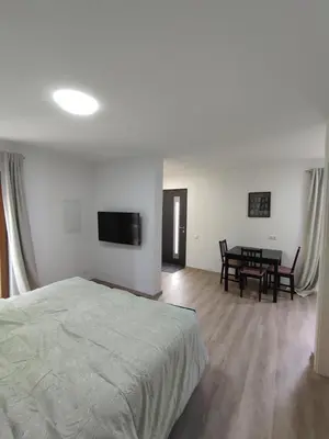 Ein Bett oder Betten in einem Zimmer der Unterkunft Ferienwohnung Steigner
