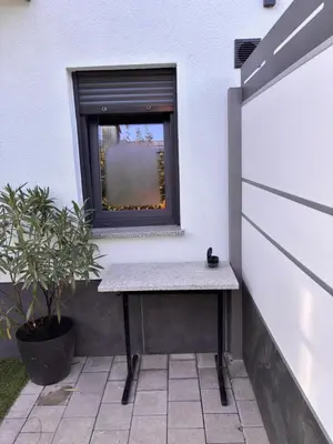 Ein Balkon oder eine Terrasse in der Unterkunft Ferienwohnung in Würm