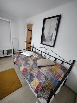 Ein Bett oder Betten in einem Zimmer der Unterkunft Apartment Lia