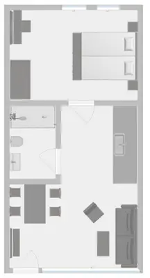 Grundriss der Unterkunft Ferienwohnung im Vogelgesang W4