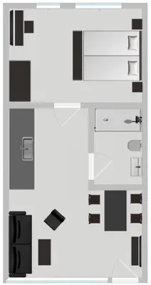 Grundriss der Unterkunft Ferienwohnung im Vogelgesang W3