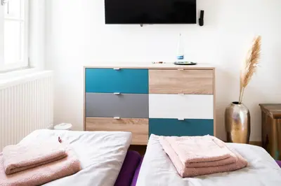 Ein Bett oder Betten in einem Zimmer der Unterkunft Anni`s Inn