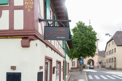 Die Umgebung um das Gasthaus