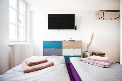 Ein Bett oder Betten in einem Zimmer der Unterkunft Anni`s Inn
