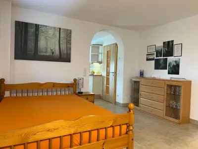 TV/Unterhaltungsangebot in der Unterkunft Ferienwohnung Buchberg