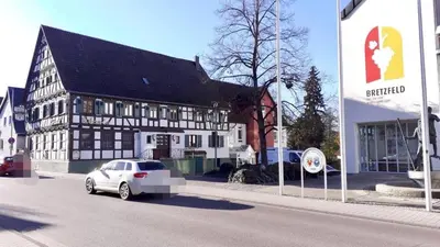 Das Gebäude in dem sich das Hotel befindet