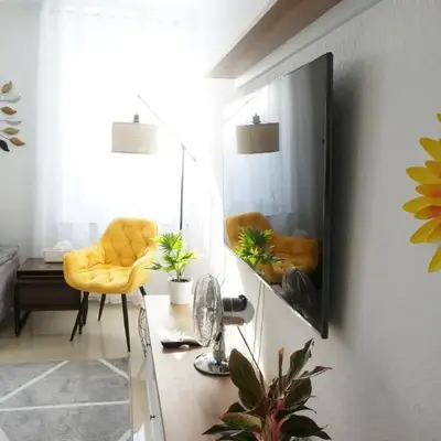 Mein Apartment Flowers mit Kamin