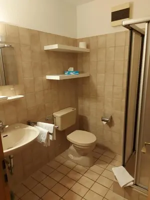 Ein Badezimmer in der Unterkunft Kurpark-Residenz Deidesheim