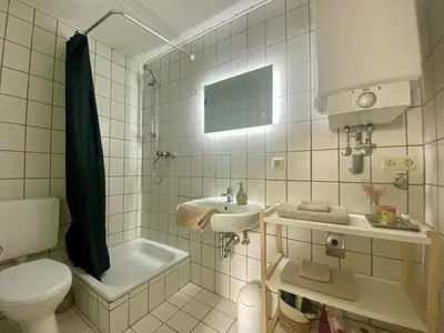 Ein Badezimmer in der Unterkunft Ferienwohnung Geiger