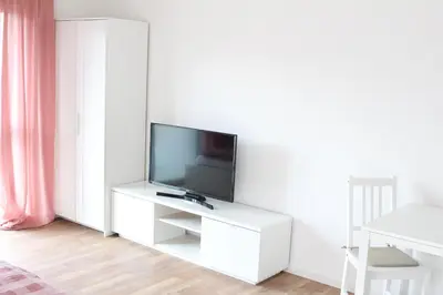 TV/Unterhaltungsangebot in der Unterkunft Rendel-Apartments by Bismarck Hostel Öhringen