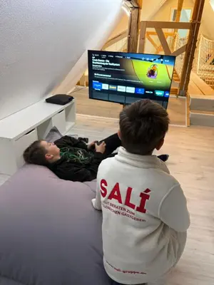 TV/Unterhaltungsangebot in der Unterkunft Sali Homes- Penthouse